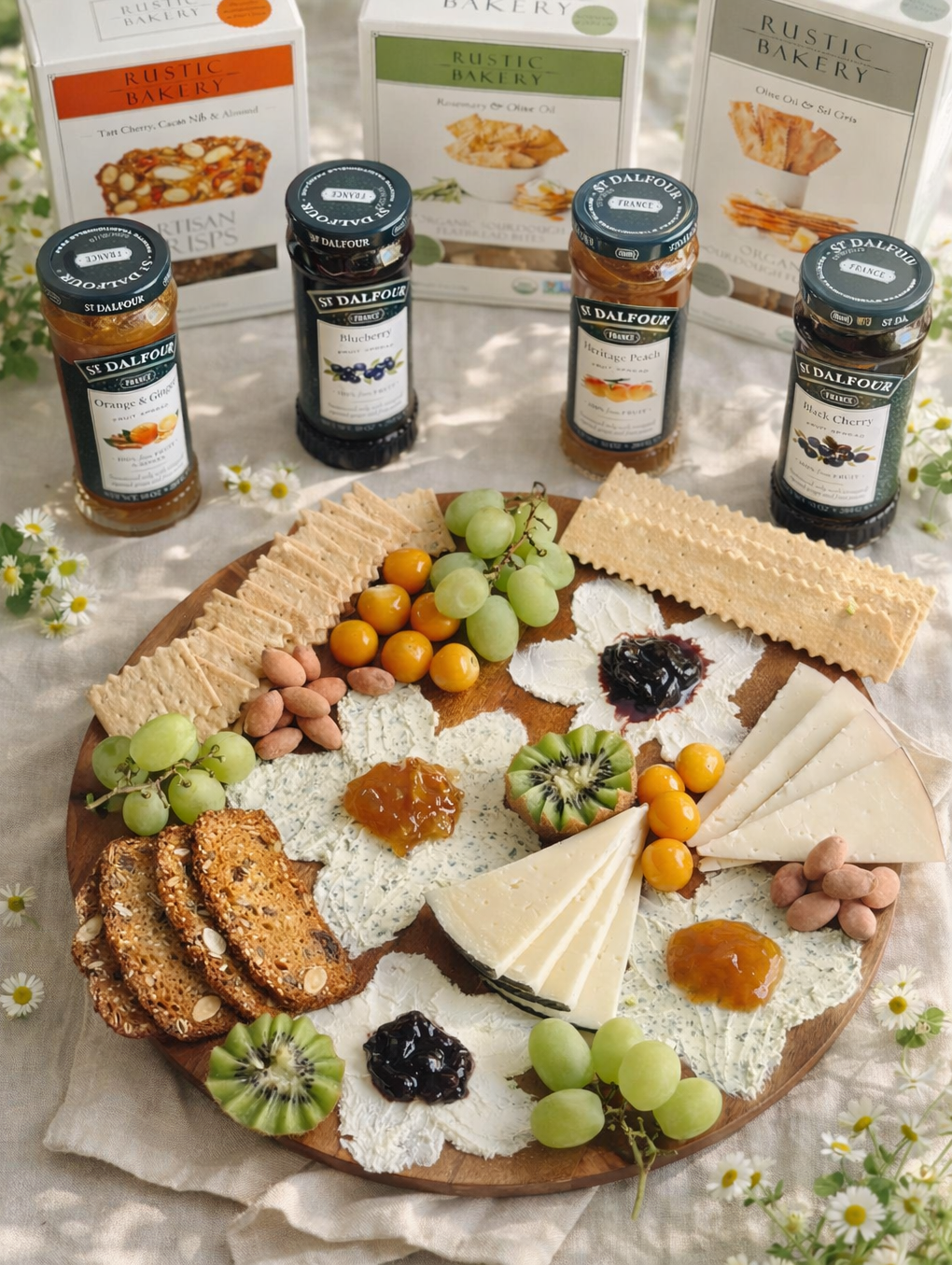 The Perfect Springtime Board That Starts with Our Signature Flatbreads