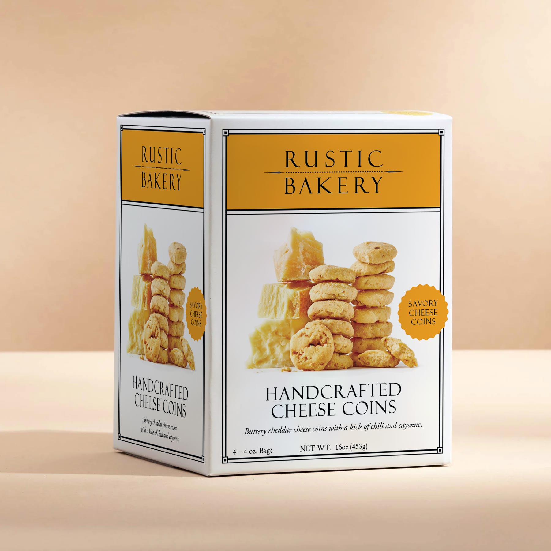 Handcrafted Cheese Coins 16oz – Rustic Bakery