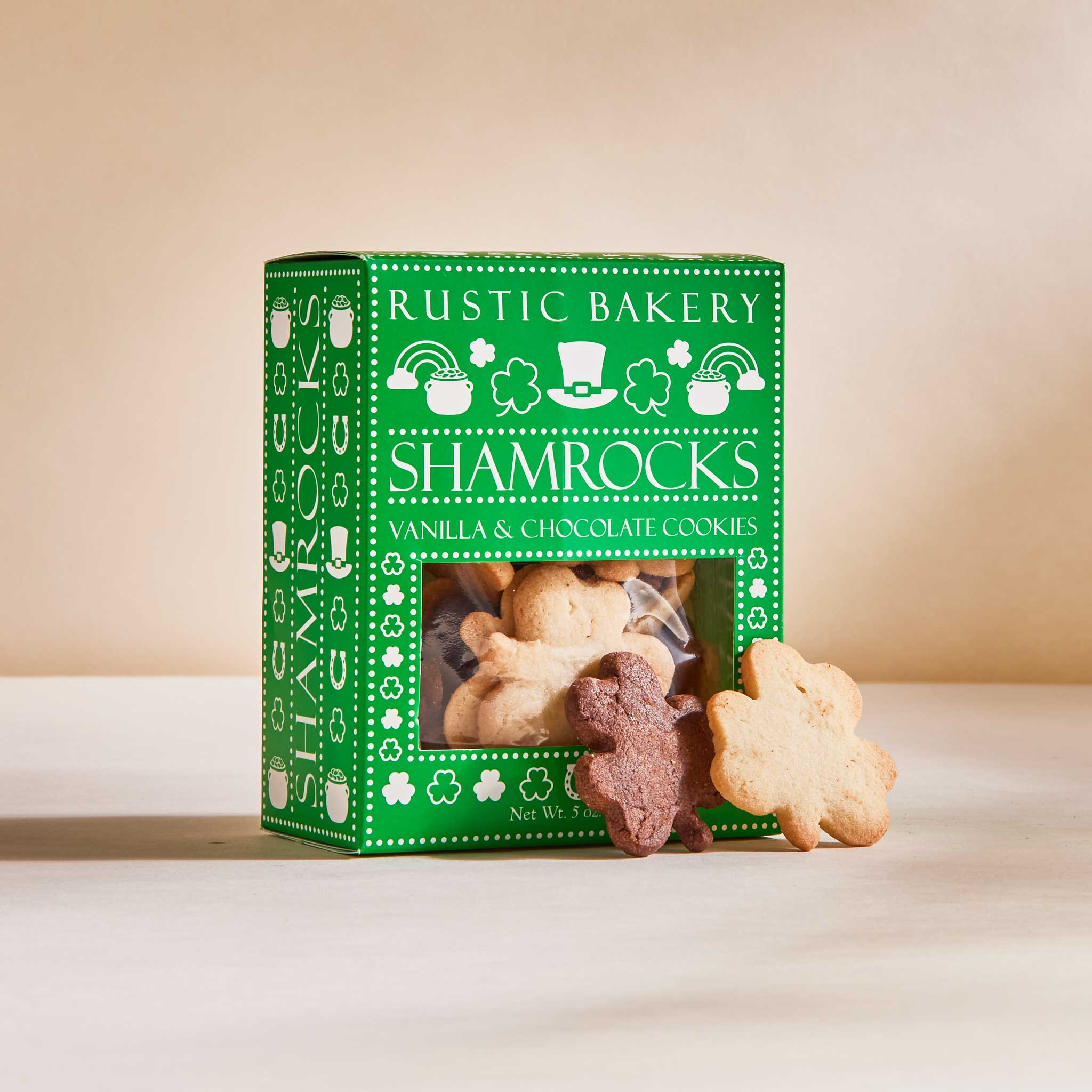 Shamrocks Cookie Boxes